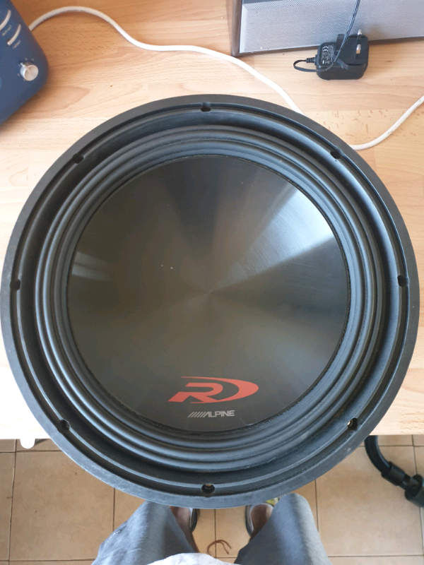 alpine subwoofers for sale